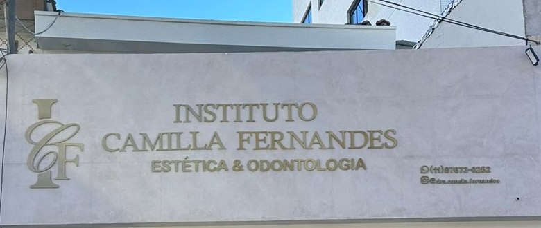 Fachada do Instituto Camilla Fernandes — Estética & Odontologia